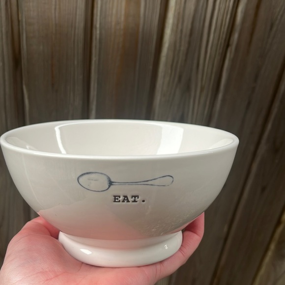Rae Dunn icon eat cereal bowl brand new - Picture 1 of 3
